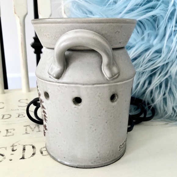 Scentsy, Warmer, Full Size, Live Simply, Rustic Grey, Farmhouse, Milk Jug - Picture 3 of 15